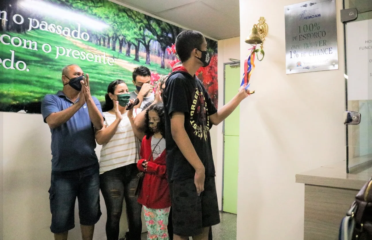 João Guilherme cura leucemia