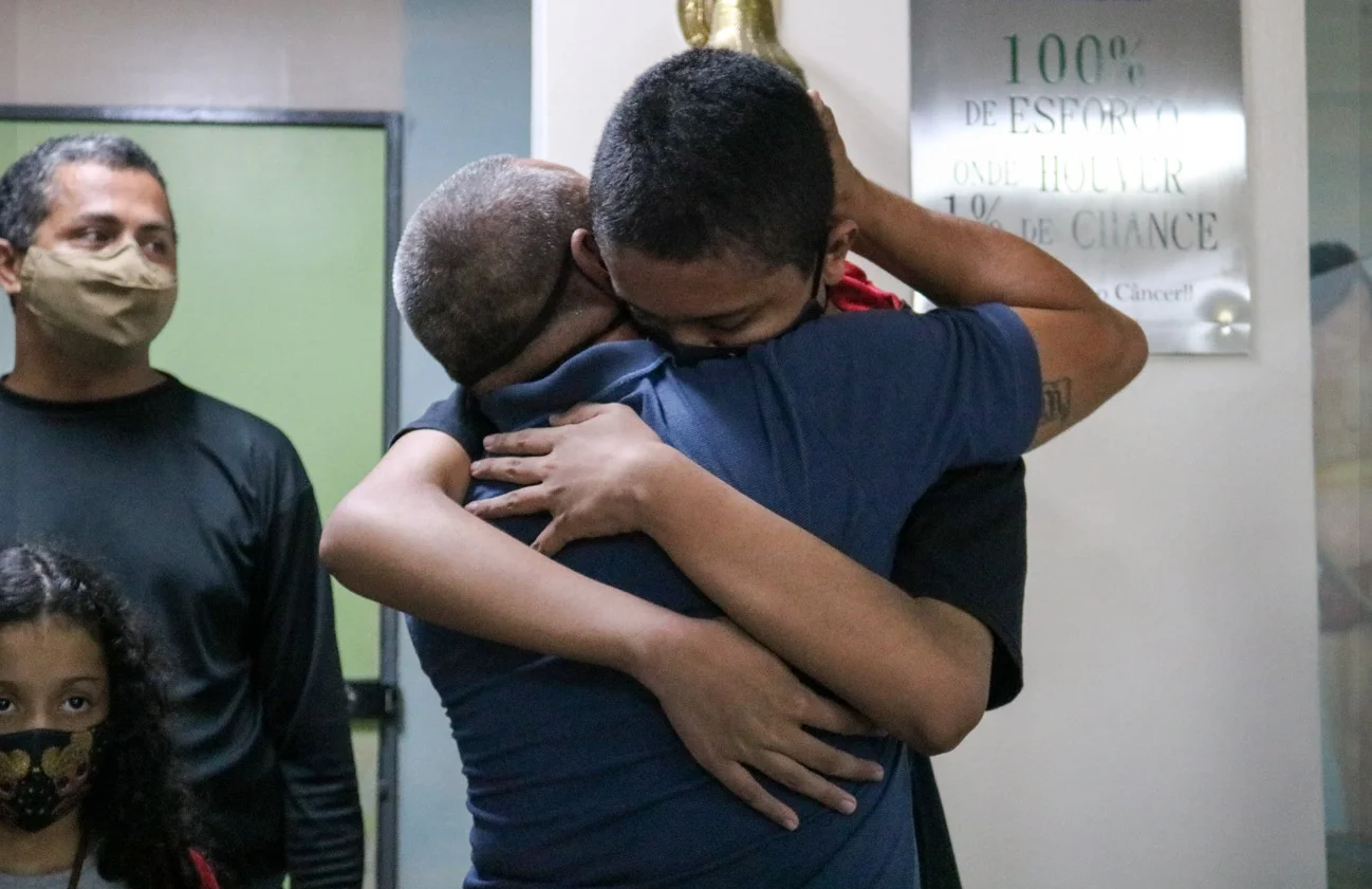 João Guilherme cura leucemia