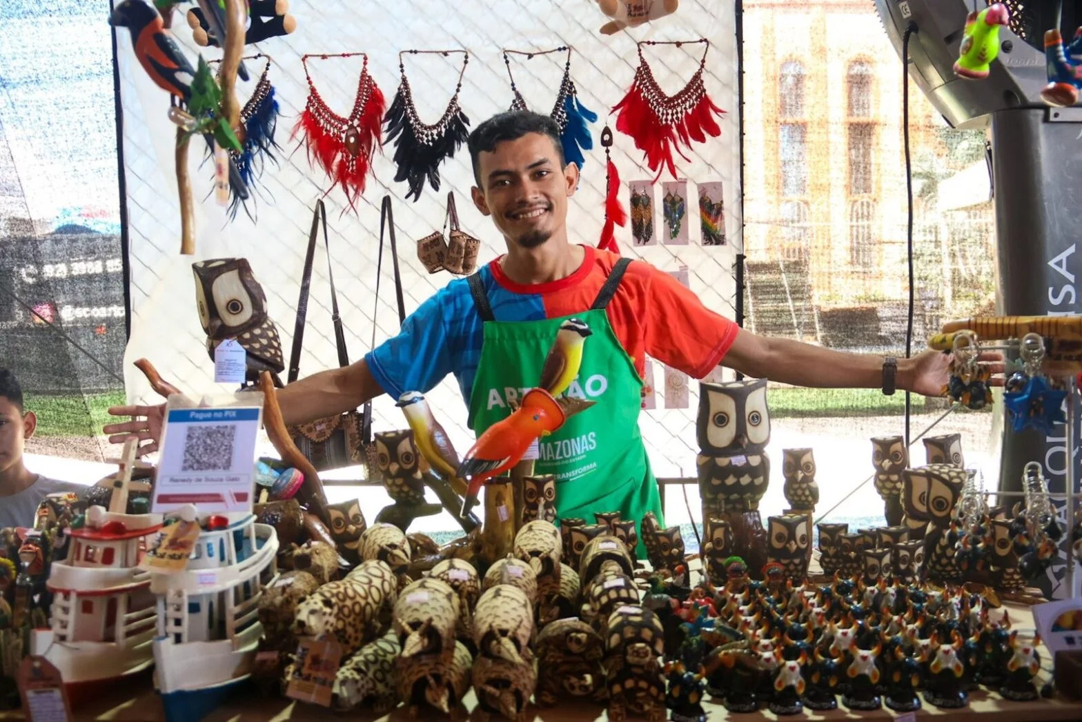 governo amazonas mostra artesanato