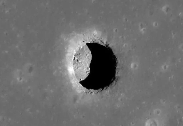 Cientistas descobrem caverna lua