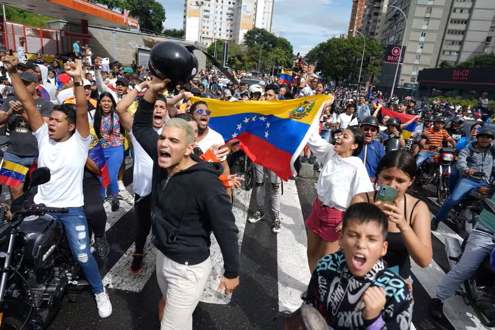 Manifestações Venezuela Maduro presidente