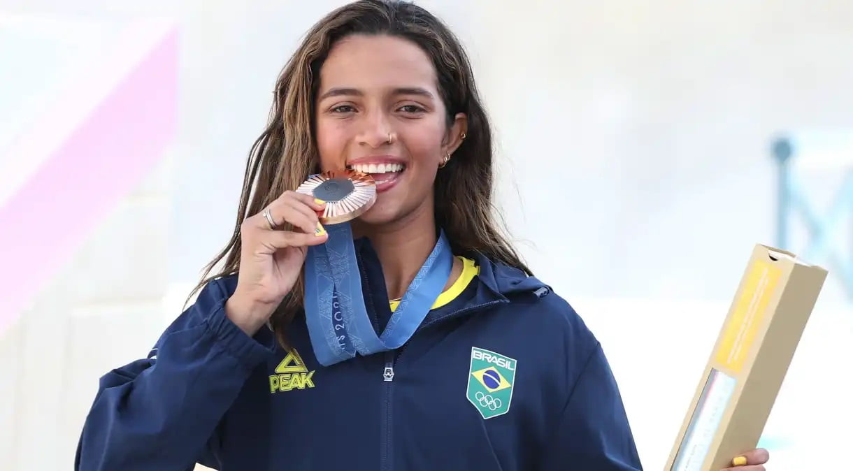 Rayssa Leal Olimpíadas bronze