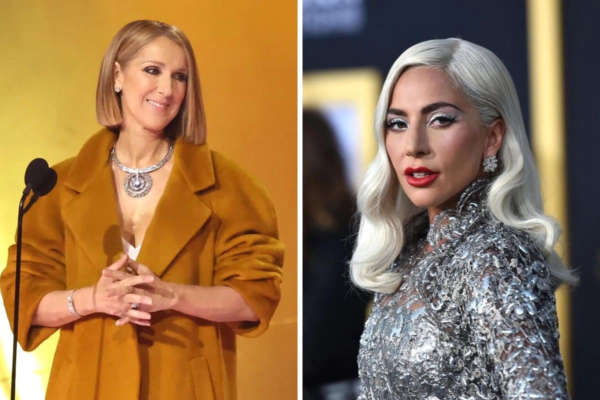 lady gaga e céline dion