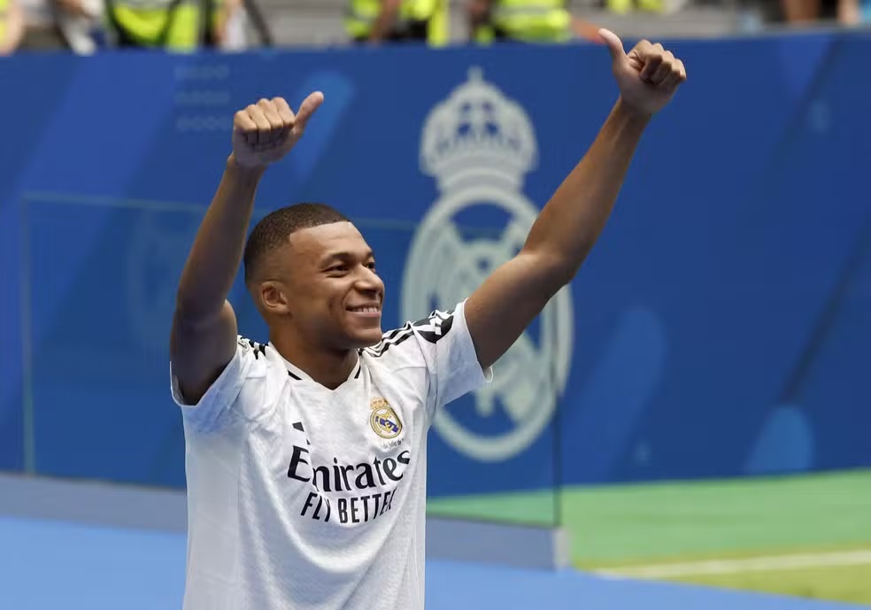 mbappe apresentado real madrid