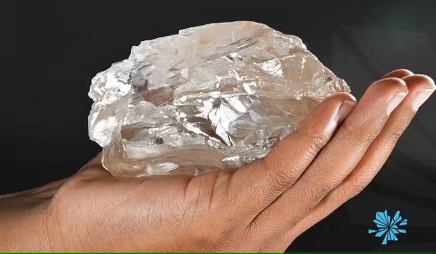 Diamante gigante encontrado em Botsuana