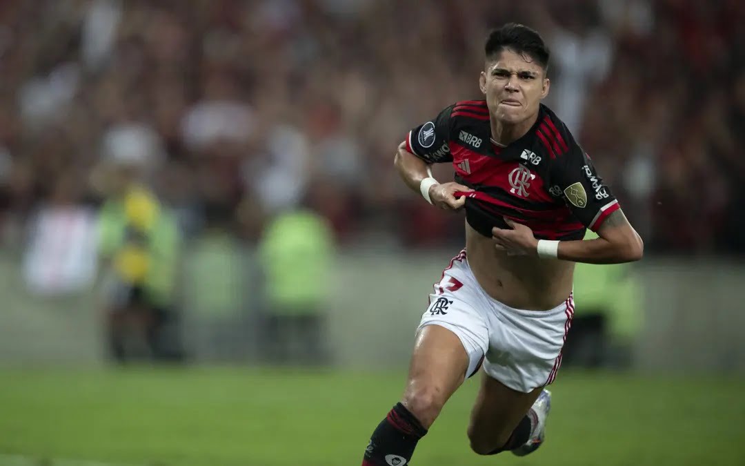 Luiz Araújo gol Flamengo