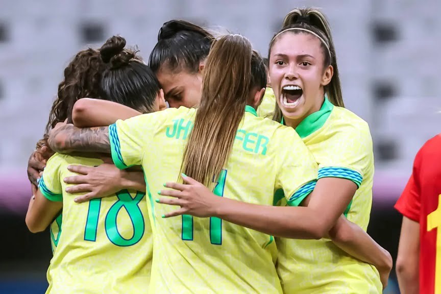 futebol feminino olimpíadas Brasil