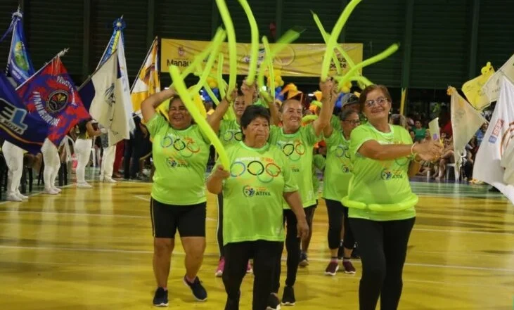 Começa as Olimpíadas da Terceira Idade