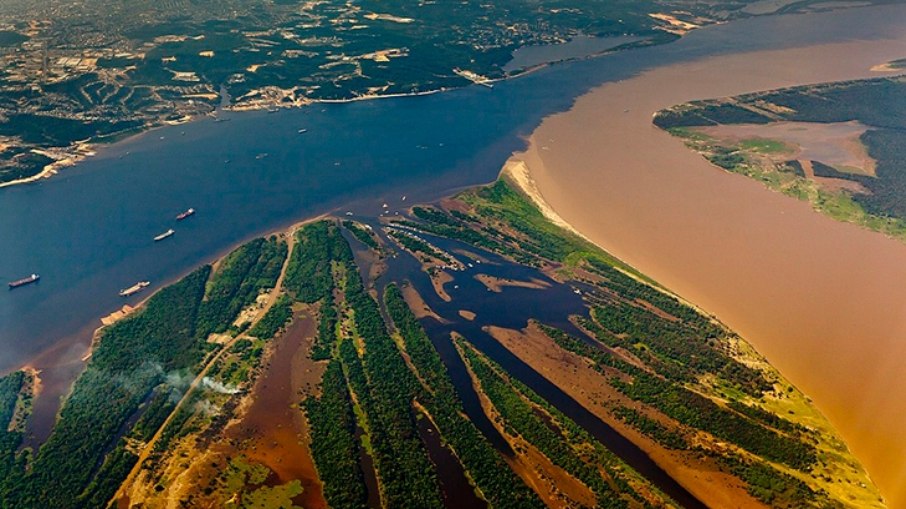 Rio Solimões recuperação