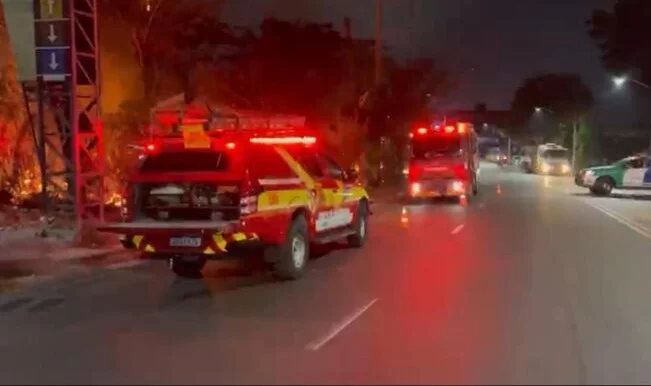 Incêndio na zona Leste de Manaus