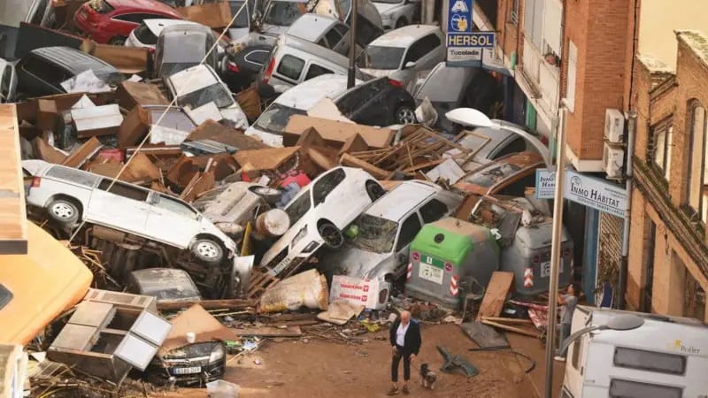 Tempestade Espanha mortos desaparecidos