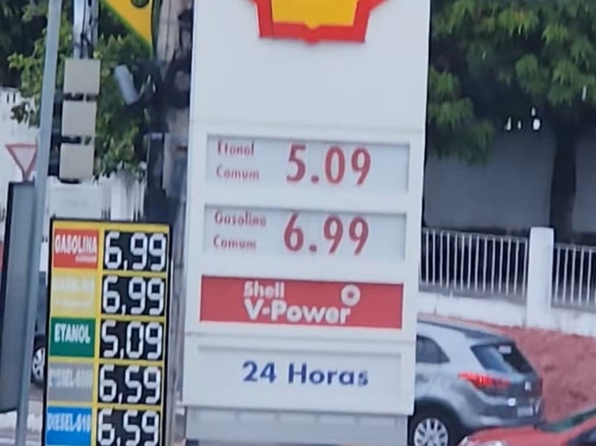 aumento preço gasolina Manaus