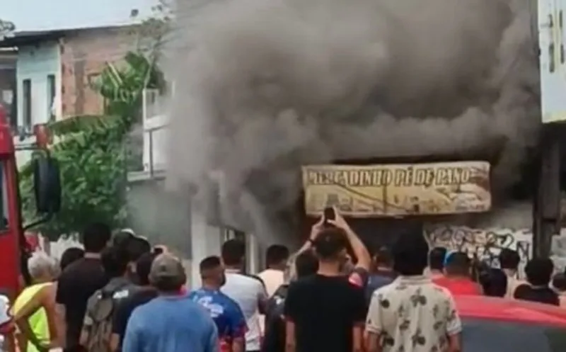 incêndio mercadinho São José