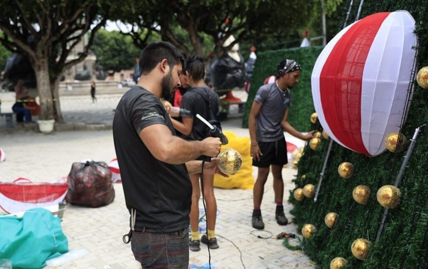 Árvore Natal Carrossel Imaginação