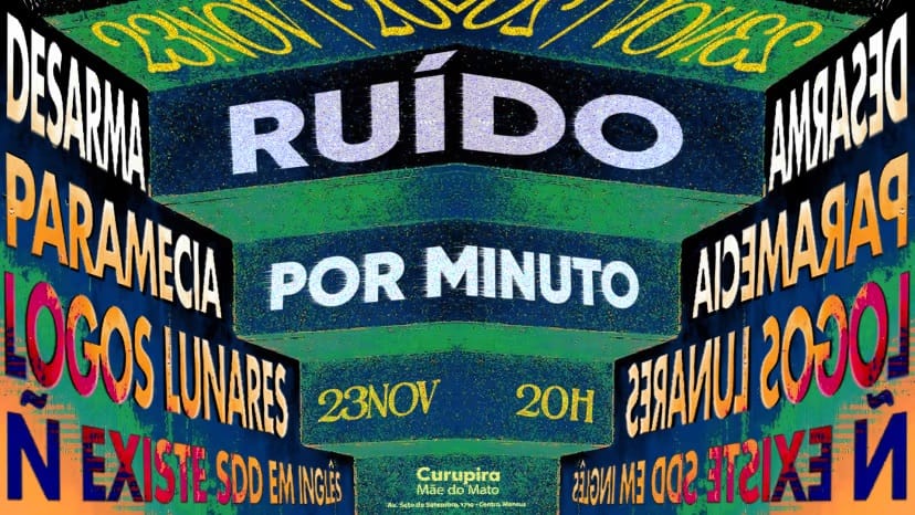 Festival Ruído por Minuto II acontece neste sábado (23) com bandas autorais em Manaus