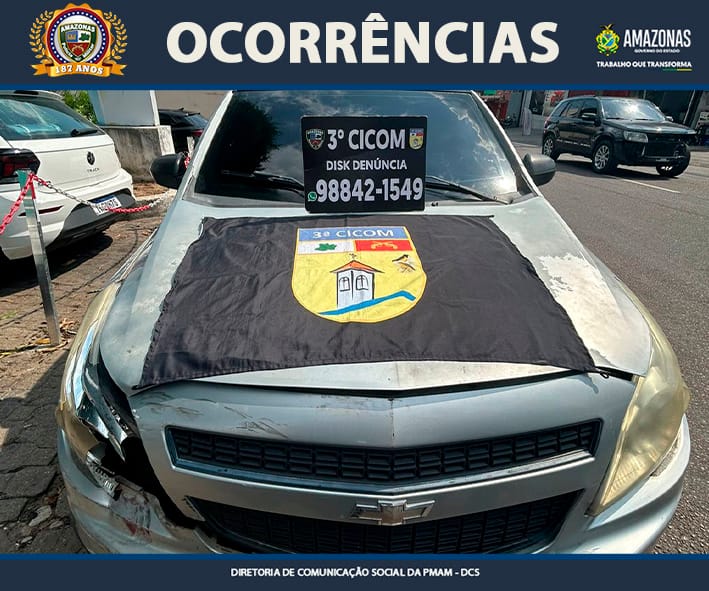 Polícia Militar prende homem acusado de furtar veículo na zona sul de Manaus