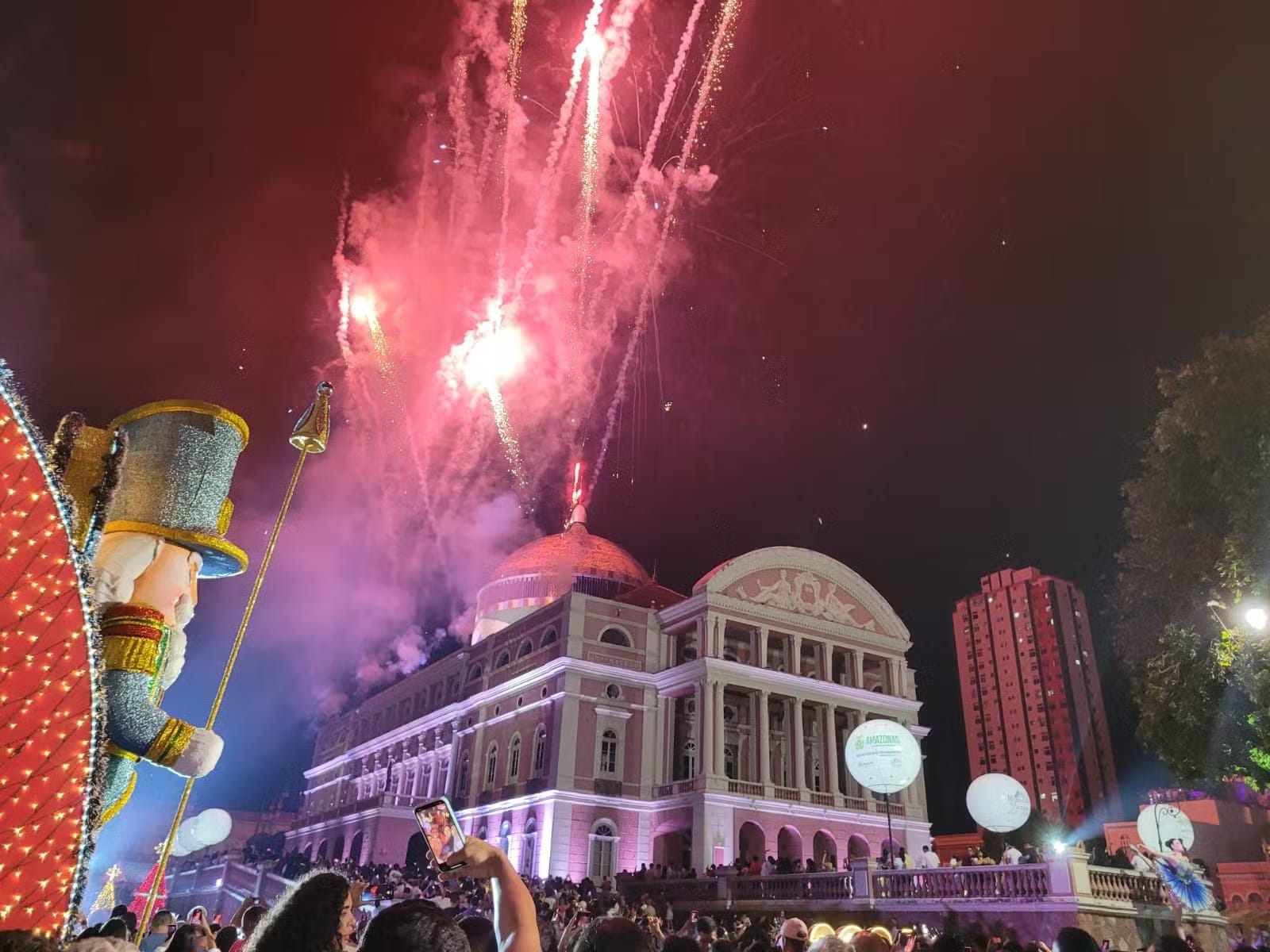 Réveillon do Largo terá 12 horas de programação gratuita no centro histórico de Manaus