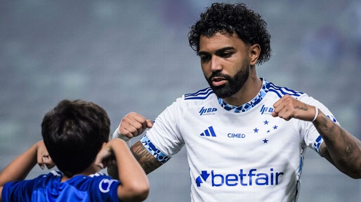 Gabigol brilha com hat-trick na vitória do Cruzeiro sobre o Itabirito pelo Mineiro