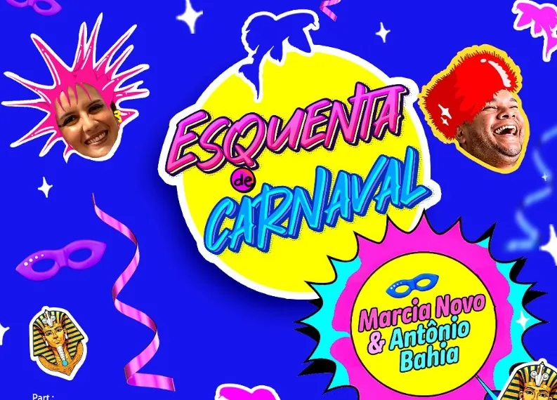 Marcia Novo e Antônio Bahia agitam o Esquenta de Carnaval em Manaus