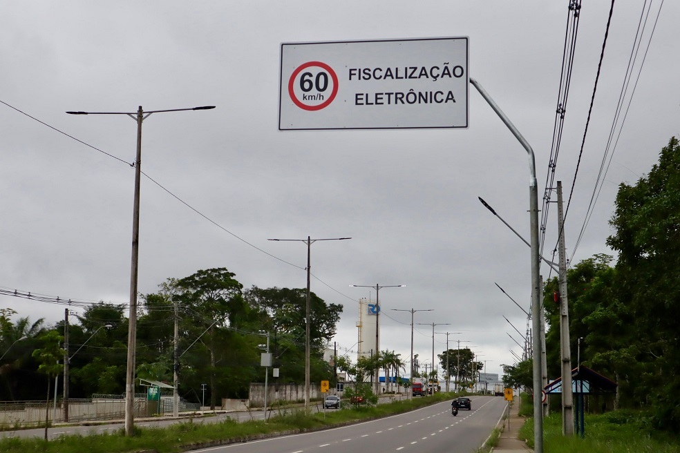 Radares de velocidade começam a multar nesta quinta-feira (2) em Manaus