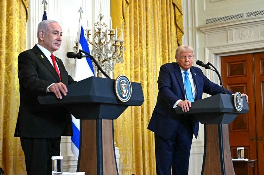 "Tomaremos o controle de Gaza": Trump anuncia plano polêmico ao lado de Netanyahu