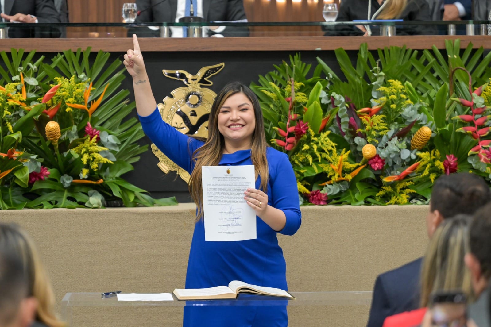 Deputada Joana Darc toma posse como 3ª vice-presidente da Aleam no biênio 2025/2026