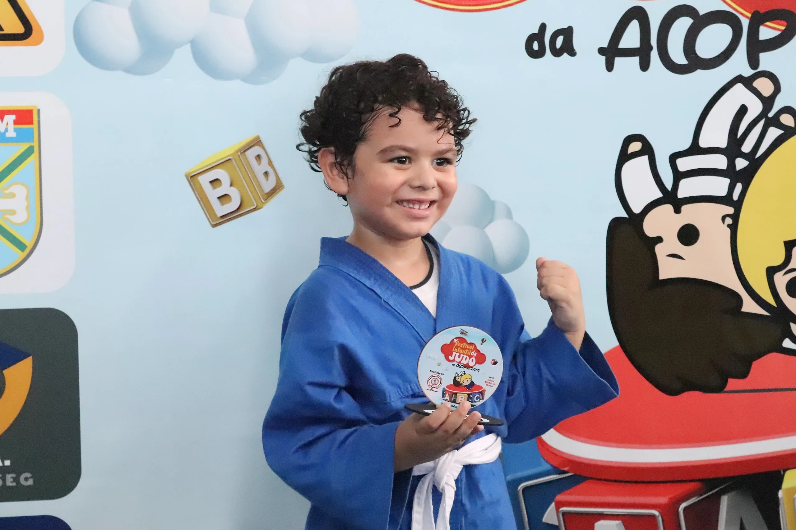 Inscrições abertas: 5º Festival Infantil de Judô da Acopajam acontece dia 5 de abril, no Clube do Trabalhador