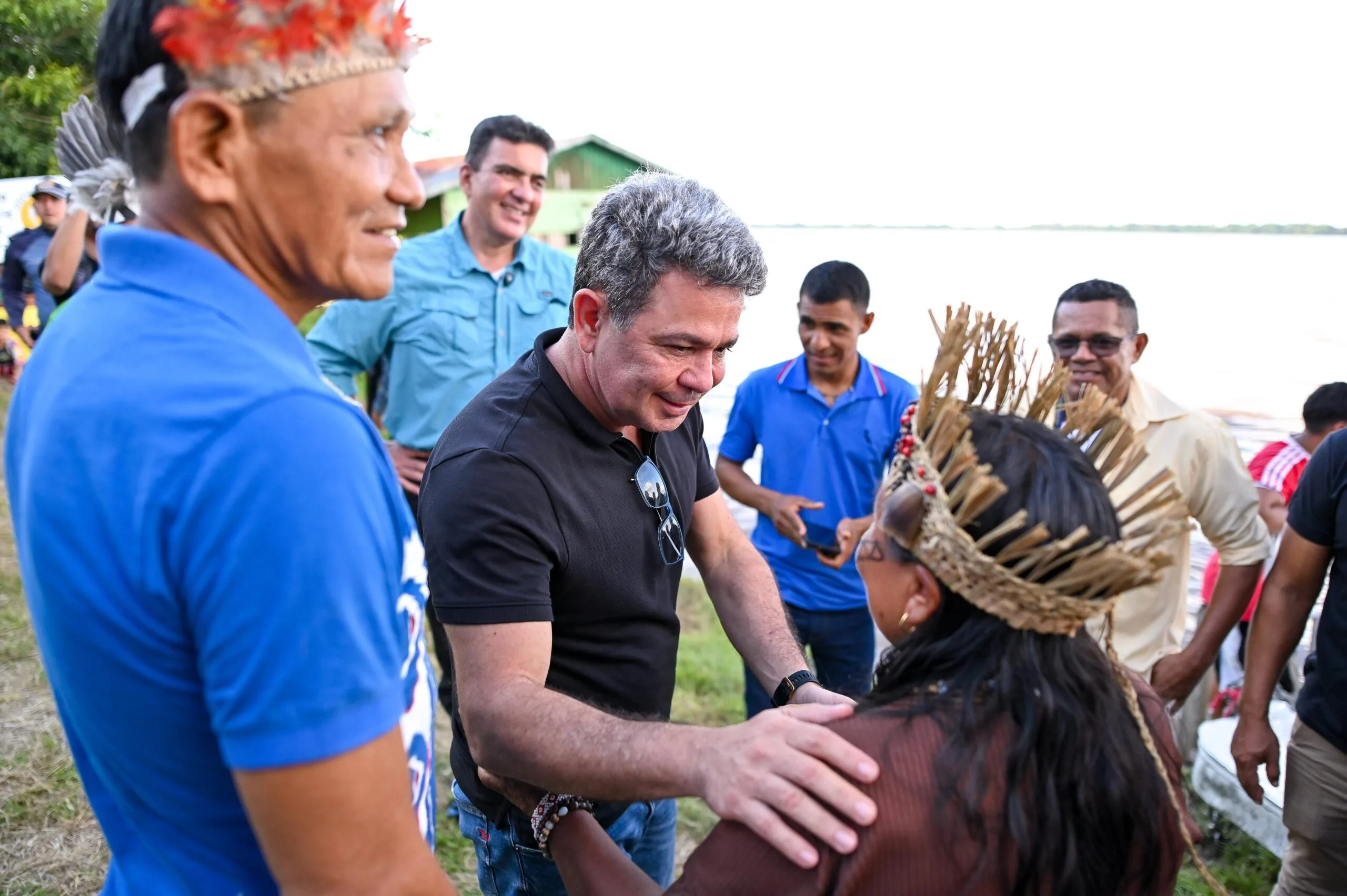 No Médio Solimões, Tadeu de Souza abre jogos indígenas e reforça compromisso com povos originários