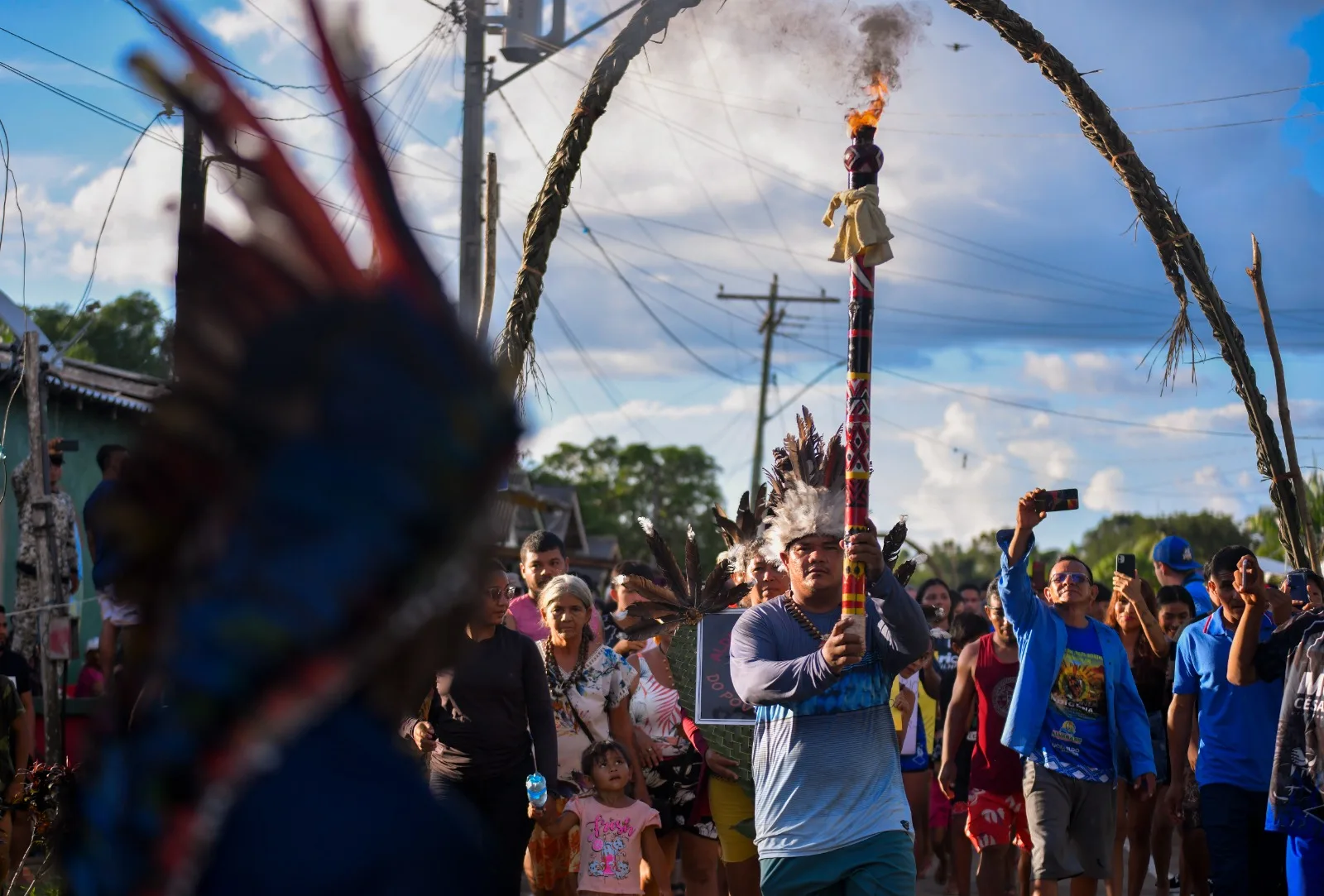 No Amazonas, mais de três mil indígenas realizam festival e jogos indígenas