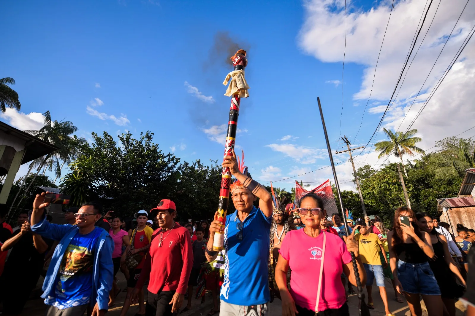 No Amazonas, mais de três mil indígenas realizam festival e jogos indígenas