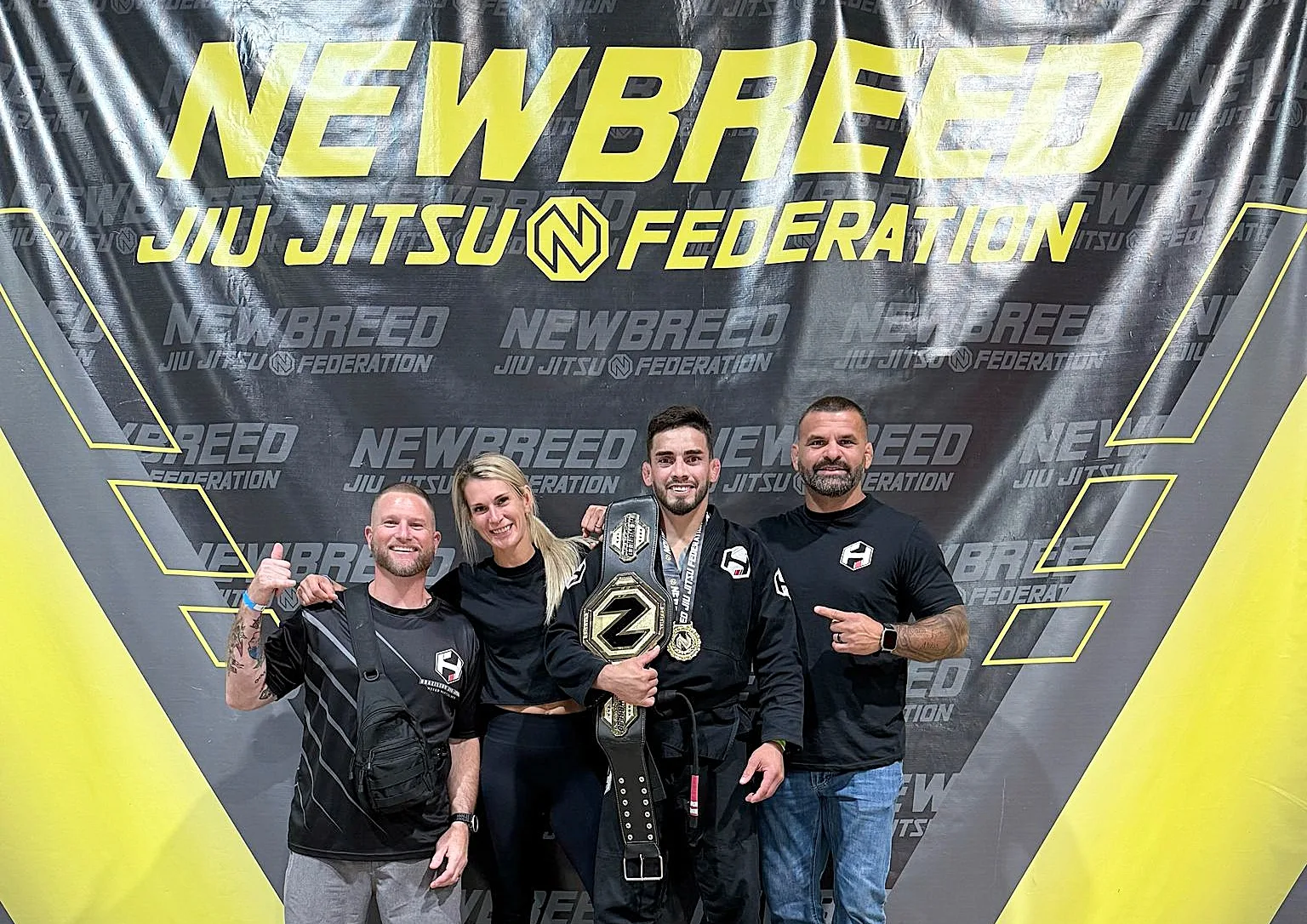 Amazonense Doriandson Talmaturgo conquista medalha de ouro na etapa de Miami da New Breed Jiu-Jitsu Federation