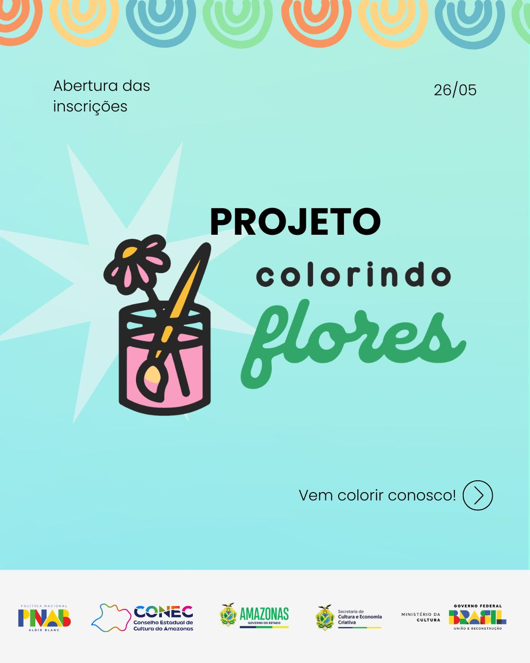 “Colorindo Flores”: abertas as inscrições para projeto de pintura que utilizará tintas extraídas a partir de plantas medicinais e ritualísticas