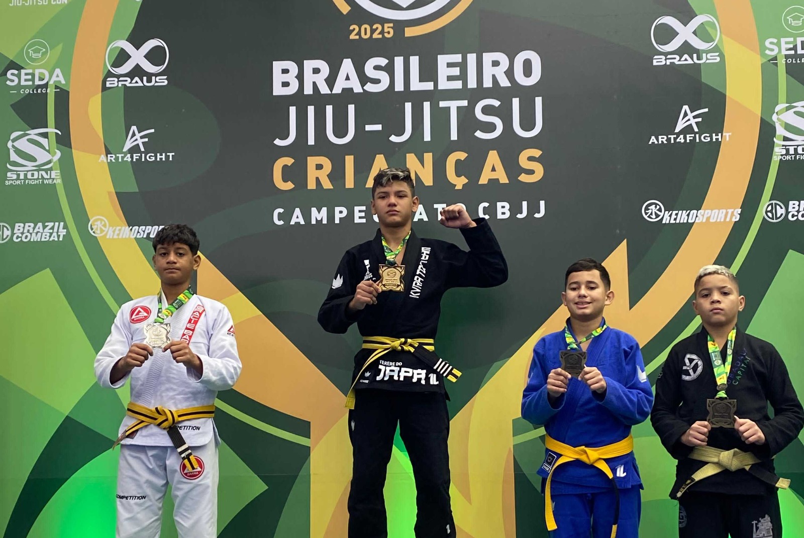 Amazonense Bruno Luiggi é bicampeão brasileiro com show de finalizações em São Paulo
