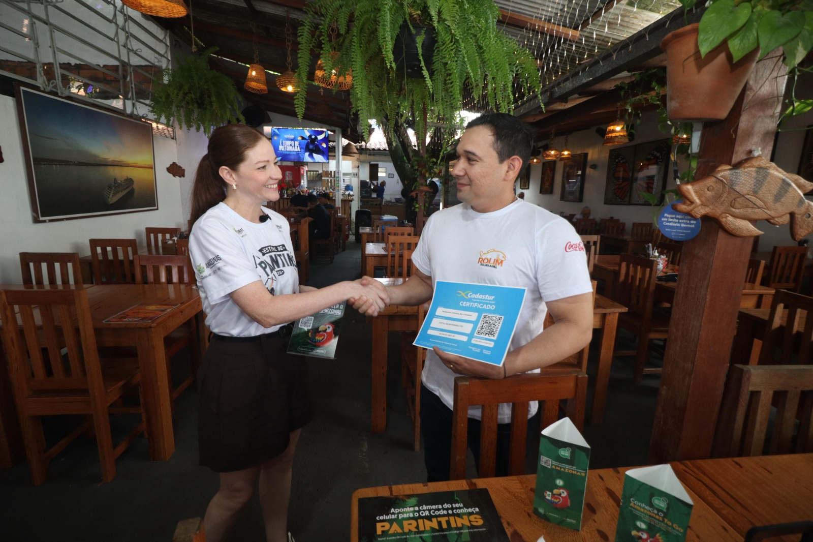Festival de Parintins 2025: Governo do Amazonas certifica prestadores de serviços turísticos com Cadastur e plataforma Amazonas To Go