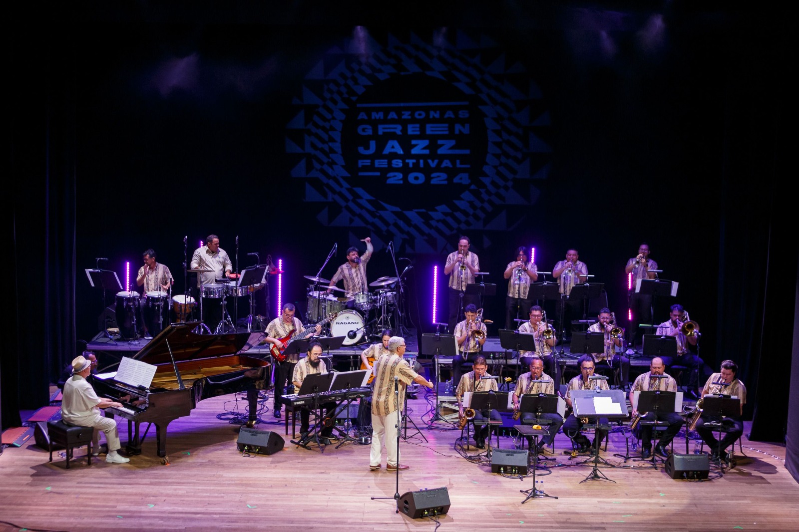 Festival internacional de jazz transforma Manaus em palco de grandes nomes da música brasileira e mundial