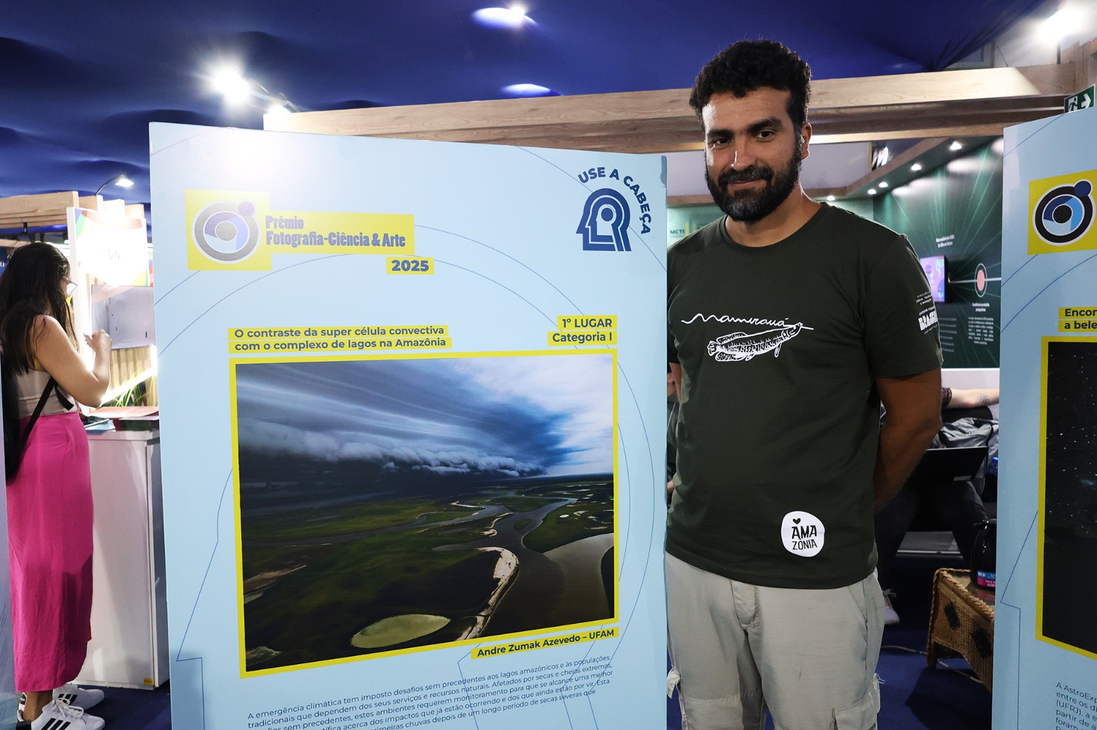 Pesquisador do Instituto Mamirauá conquista primeiro lugar em concurso nacional de fotografia ao retratar chegada da chuva no Amazonas