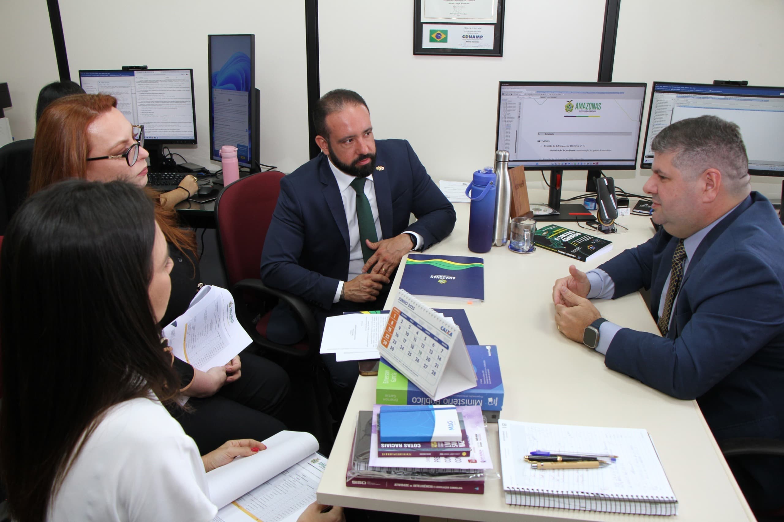 MPAM alinha tratativas por termo de ajustamento de conduta para concurso do Procon-AM