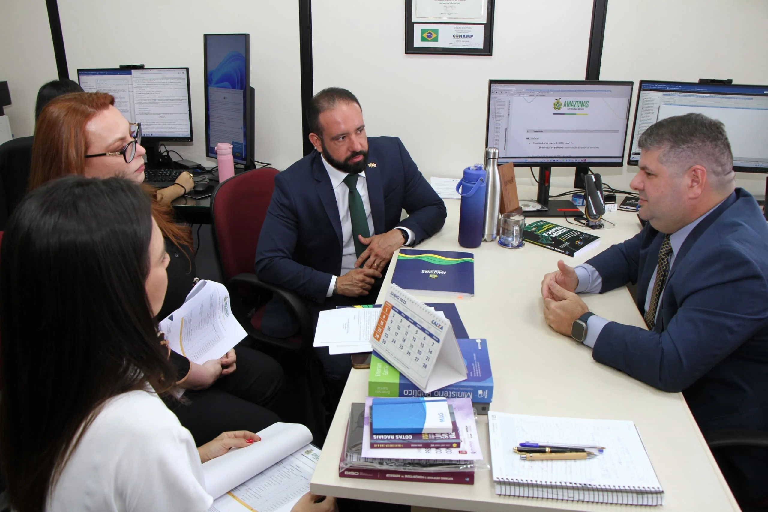 MPAM alinha tratativas por termo de ajustamento de conduta para concurso do Procon-AM