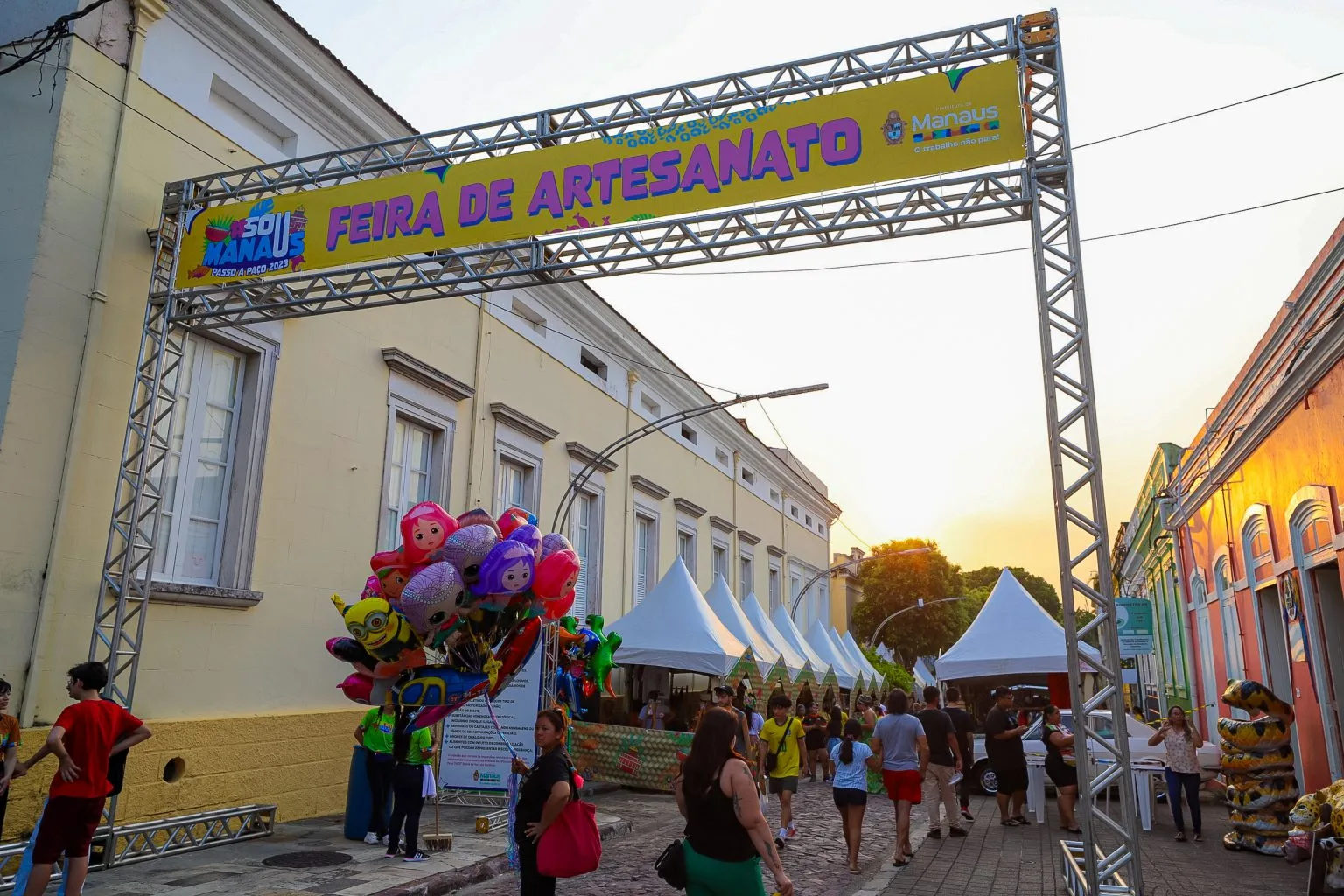 Artesanato ganha protagonismo no ‘#SouManaus Passo a Paço 2025’ com espaço especial na rua Bernardo Ramos
