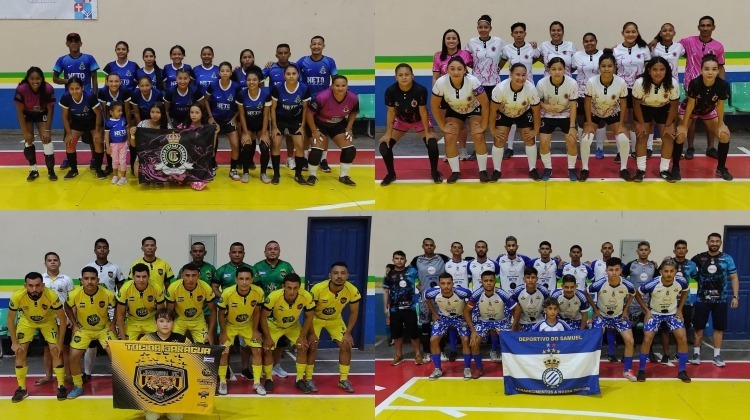 Finais da Copa Carauari de Vôlei e Futsal acontecem nesta quarta (13), quinta-feira (14) e sábado (16/08)