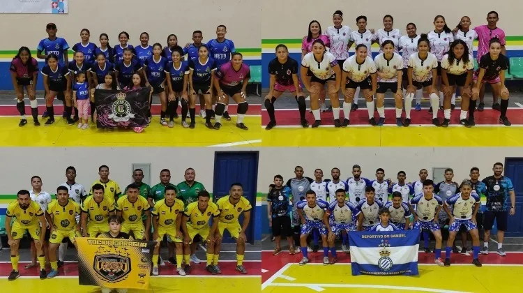 Finais da Copa Carauari de Vôlei e Futsal acontecem nesta quarta (13), quinta-feira (14) e sábado (16/08)