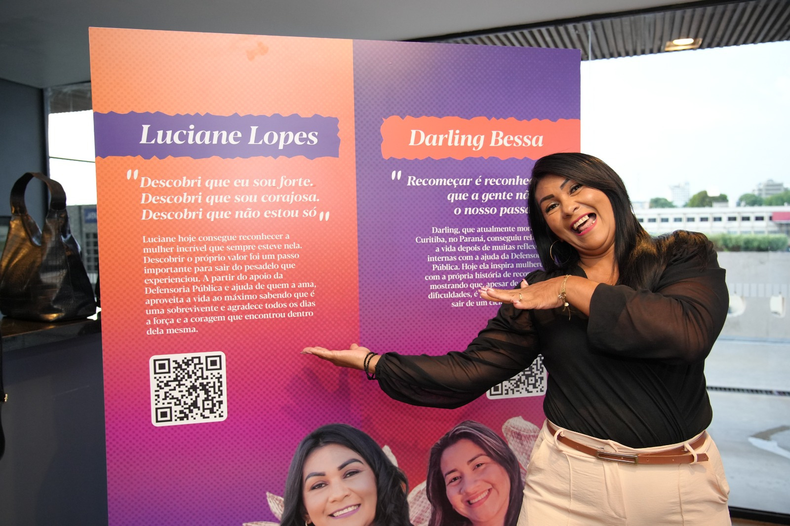 Exposição reúne histórias de superação de 11 mulheres vítimas de violência em Manaus