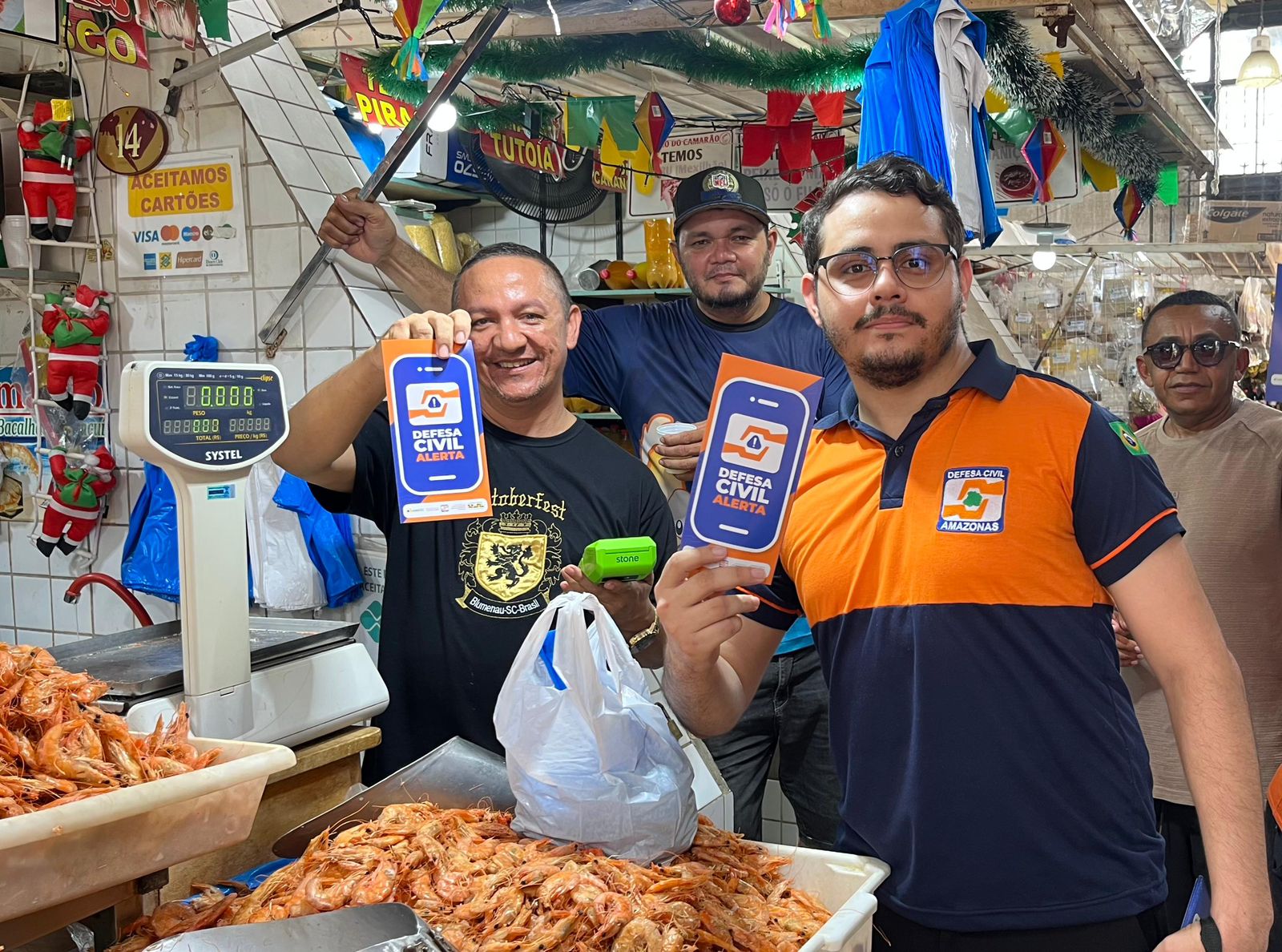Defesa Civil lança sistema de alertas por celular no Amazonas com simulação, neste sábado