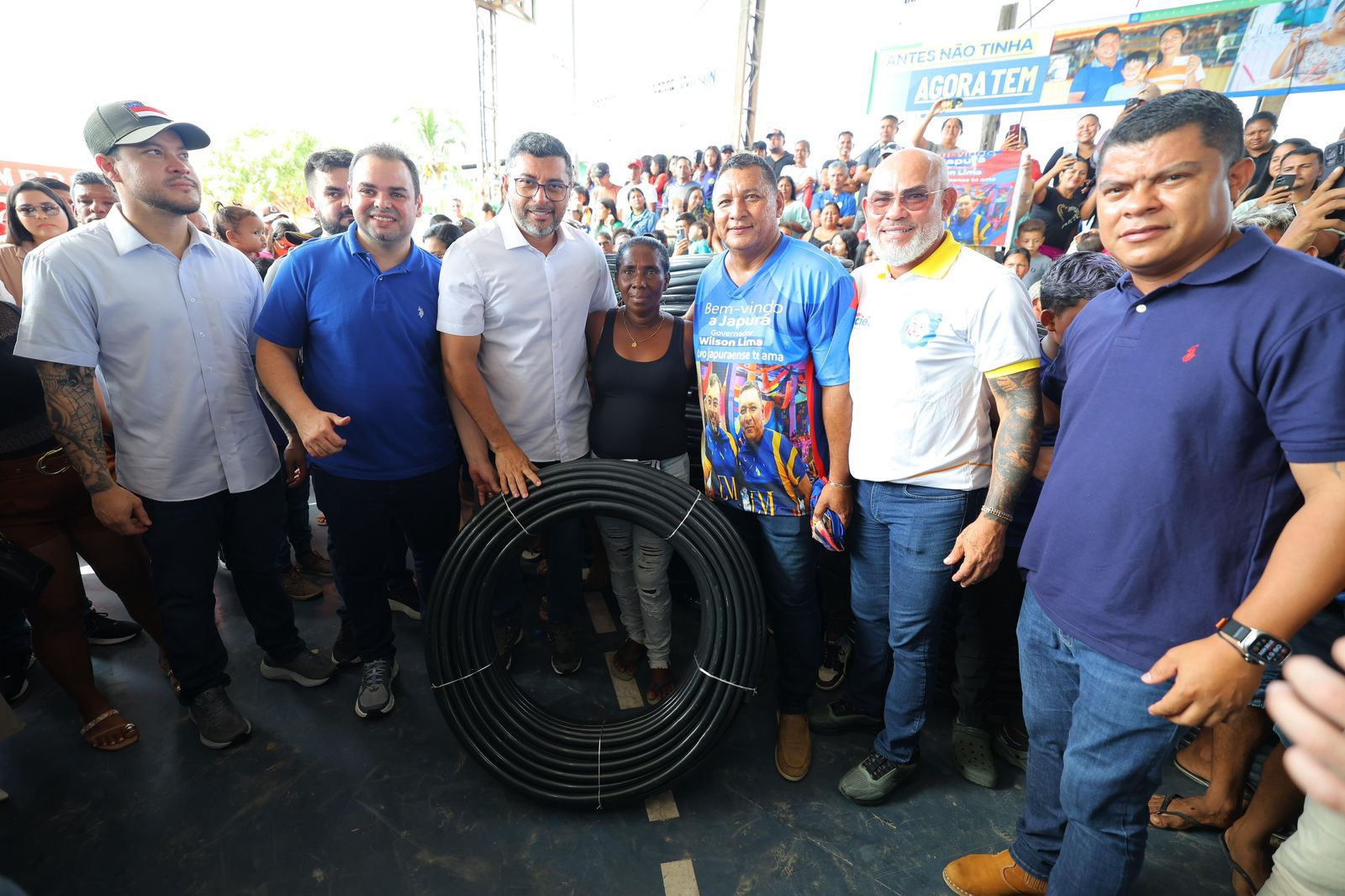 Presidente Roberto Cidade reforça apoio aos setores primário e social durante agenda nos municípios de Japurá, Alvarães e Tefé