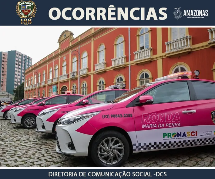 Polícia Militar do Amazonas prende homem que agrediu irmã com tapa