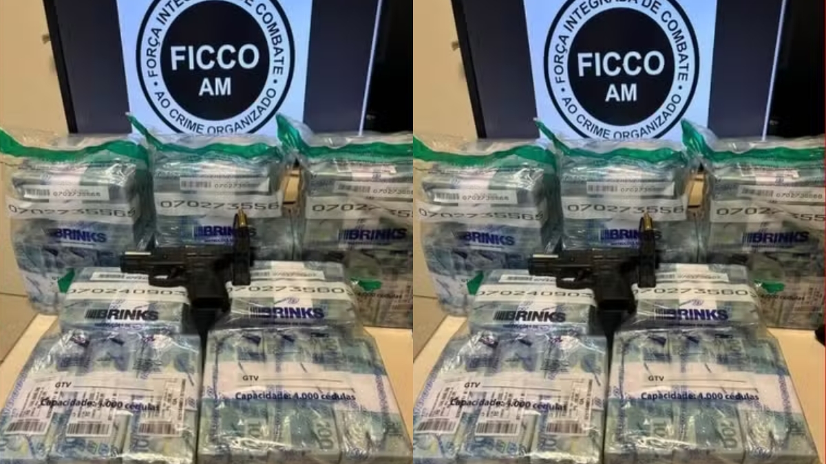 Trio flagrado com R$ 2,5 milhões em shopping de Manaus responde em liberdade; Justiça detalha atuação de cada suspeito