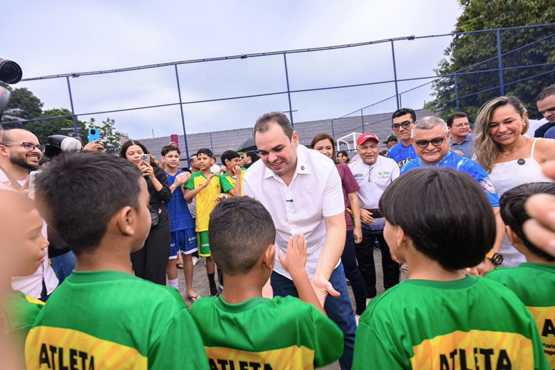 Entrega do Centro Social Chapéu de Zinco, no bairro Betânia