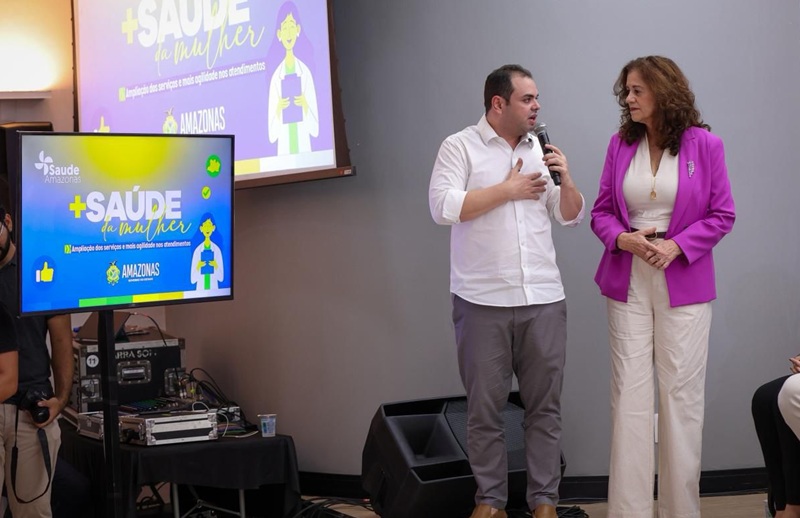 Governador interino Roberto Cidade lança ações para ampliar atendimento à saúde feminina com o programa +Saúde da Mulher