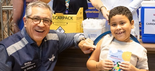 Brasil aplica mais de 2 milhões de doses contra a gripe no início da campanha.