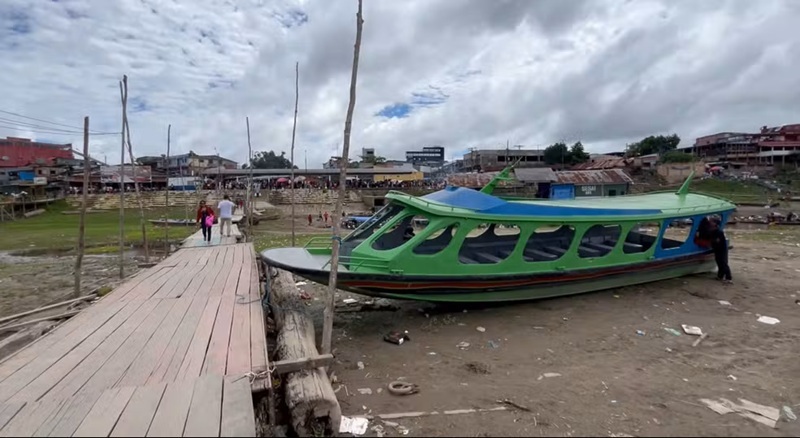 Amazonas decreta emergência climática e ambiental por risco de seca, queimadas e ondas de calor.